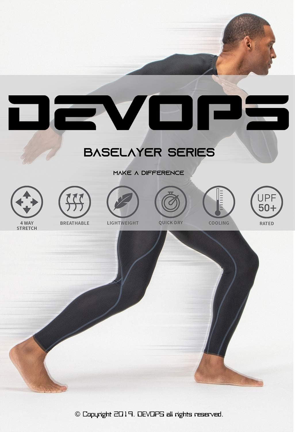 2 Pack Men'S Compression Pants Athletic Leggings with Pocket/Non-Pocket