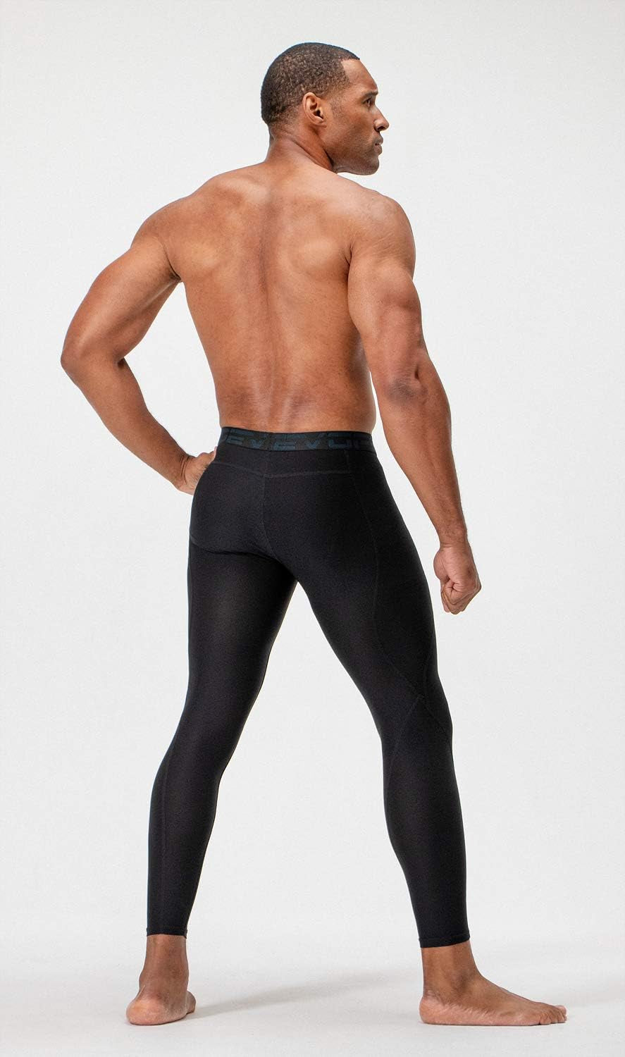 2 Pack Men'S Compression Pants Athletic Leggings with Pocket/Non-Pocket