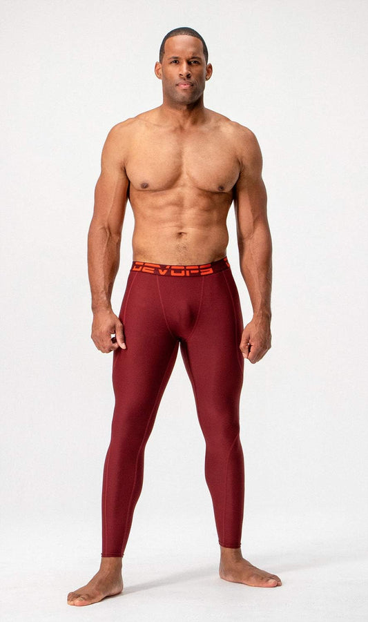 2 Pack Men'S Compression Pants Athletic Leggings with Pocket/Non-Pocket